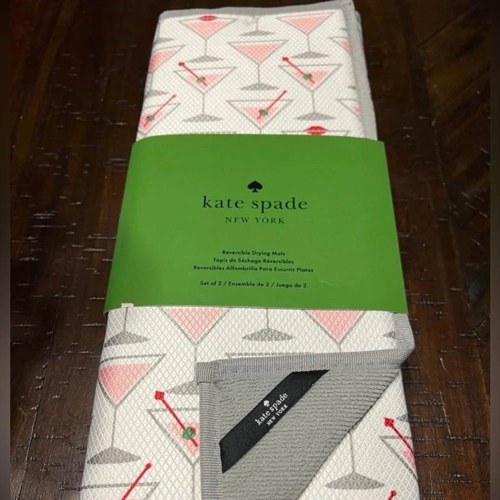 Kate Spade New York Martini Glass Kitchen Bundle Set